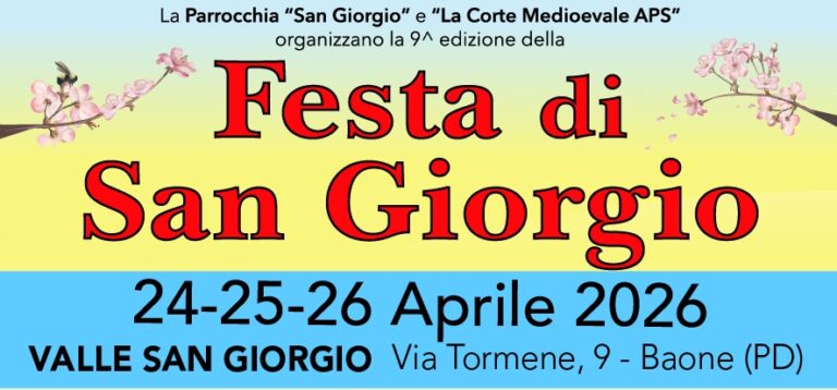 Festa di San Giorgio 2026