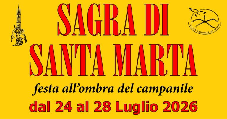 Sagra di Santa Marta 2026